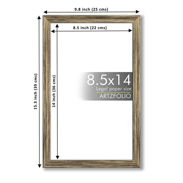 Wall & Table Photo Frame D562 Wall Photo Frame Collage for Living Room | Picture Frames Bedroom, Home & Office Decoration | Antique Golden Legal Size | 8.5x14 inch (22x36 cms)-Photo Frames-FRA_NM-IC 200562 4x6, 5x7, 6×8, 6x10, 6x6, 8x10, a4, anniversary, bedroom, birthday, black, certificate, collage, décor, family, frame, gift, glass, inch, mat, mount, photo, picture, piece, set, table, wall, wood, Yes, , , 