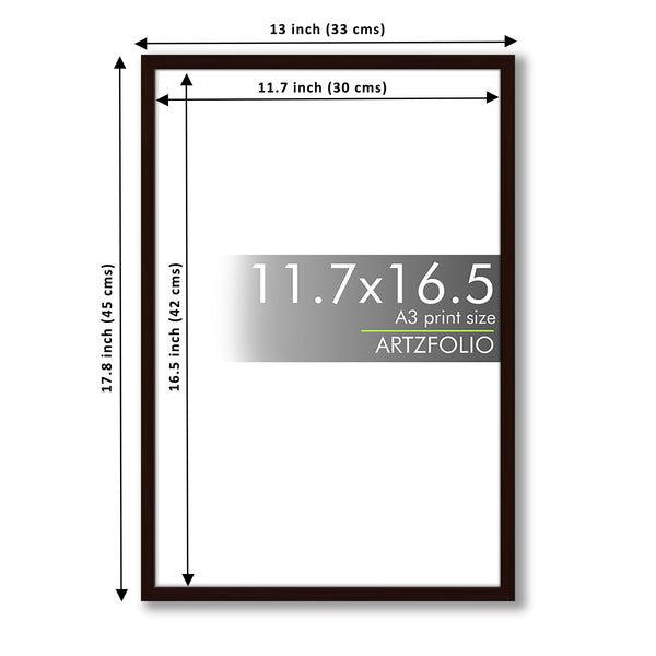 Wall Photo Frame D565 Wall Photo Frame Collage for Living Room | Picture Frames Bedroom, Home & Office Decoration | Dark Brown A3 Size | 11.7x16.5 inch (30x42 cms)-Photo Frames-FRA_NM-IC 200565 4x6, 5x7, 6×8, 6x10, 6x6, 8x10, a4, anniversary, bedroom, birthday, black, certificate, collage, décor, family, frame, gift, glass, inch, mat, mount, photo, picture, piece, set, table, wall, wood, Yes, , , 