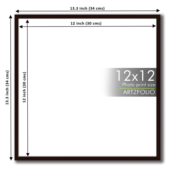 Wall Photo Frame D566 Wall Photo Frame Collage for Living Room | Picture Frames Bedroom, Home & Office Decoration | Dark Brown 12x12 inch (30x30 cms)-Photo Frames-FRA_NM-IC 200566 4x6, 5x7, 6×8, 6x10, 6x6, 8x10, a4, anniversary, bedroom, birthday, black, certificate, collage, décor, family, frame, gift, glass, inch, mat, mount, photo, picture, piece, set, table, wall, wood, Yes, , , 