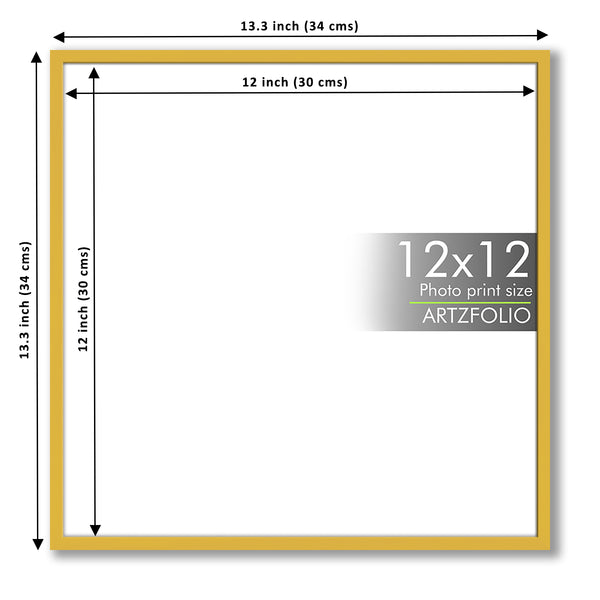 Wall Photo Frame D566 Wall Photo Frame Collage for Living Room | Picture Frames Bedroom, Home & Office Decoration | Golden 12x12 inch (30x30 cms)-Photo Frames-FRA_NM-IC 200566 4x6, 5x7, 6×8, 6x10, 6x6, 8x10, a4, anniversary, bedroom, birthday, black, certificate, collage, décor, family, frame, gift, glass, inch, mat, mount, photo, picture, piece, set, table, wall, wood, Yes, , , 