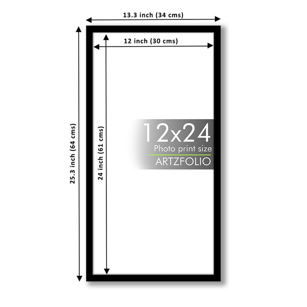 Wall Photo Frame D568 Wall Photo Frame Collage for Living Room | Picture Frames Bedroom, Home & Office Decoration | Black 12x24 inch (30x61 cms)-Photo Frames-FRA_NM-IC 200568 4x6, 5x7, 6×8, 6x10, 6x6, 8x10, a4, anniversary, bedroom, birthday, black, certificate, collage, décor, family, frame, gift, glass, inch, mat, mount, photo, picture, piece, set, table, wall, wood, Yes, , , 