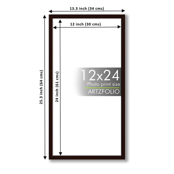 Wall Photo Frame D568 Wall Photo Frame Collage for Living Room | Picture Frames Bedroom, Home & Office Decoration | Dark Brown 12x24 inch (30x61 cms)-Photo Frames-FRA_NM-IC 200568 4x6, 5x7, 6×8, 6x10, 6x6, 8x10, a4, anniversary, bedroom, birthday, black, certificate, collage, décor, family, frame, gift, glass, inch, mat, mount, photo, picture, piece, set, table, wall, wood, Yes, , , 