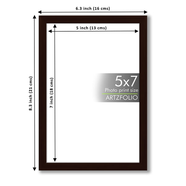 Wall Photo Frame D584 Wall Photo Frame Collage for Living Room | Picture Frames Bedroom, Home & Office Decoration | Dark Brown Set of 5 | 5x7 inch (13x18 cms)-Photo Frames-FRA_NM-IC 200584 4x6, 5x7, 6×8, 6x10, 6x6, 8x10, a4, anniversary, bedroom, birthday, black, certificate, collage, décor, family, frame, gift, glass, inch, mat, mount, photo, picture, piece, set, table, wall, wood, Yes, , , 