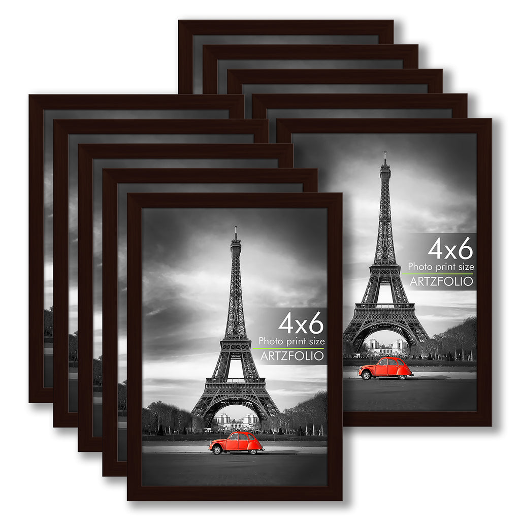 Wall Photo Frame D601 Wall Photo Frame Collage for Living Room | Picture Frames Bedroom, Home & Office Decoration | Dark Brown Set of 10 | 4x6 inch (10x15 cms)-Photo Frames-FRA_NM-IC 200601 IC 200601, Baby, Birthday, Collages, Family, Friends, Individuals, Kids, Love, Memories, Parents, Portraits, Siblings, Timelines, Wedding, wall, photo, frame, d601, collage, for, living, room, picture, frames, bedroom, home, office, decoration, dark, brown, set, personalized, gifts, anniversary, gift, customized, photofr