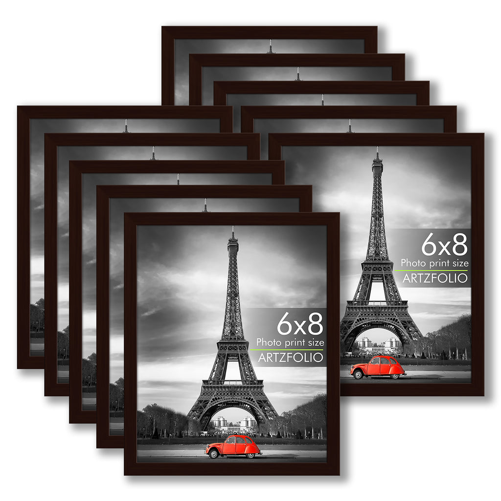 Wall Photo Frame D604 Wall Photo Frame Collage for Living Room | Picture Frames Bedroom, Home & Office Decoration | Dark Brown Set of 10 | 6x8 inch (15x20 cms)-Photo Frames-FRA_NM-IC 200604 IC 200604, Baby, Birthday, Collages, Family, Friends, Individuals, Kids, Love, Memories, Parents, Portraits, Siblings, Timelines, Wedding, wall, photo, frame, d604, collage, for, living, room, picture, frames, bedroom, home, office, decoration, dark, brown, set, personalized, gifts, anniversary, gift, customized, photofr