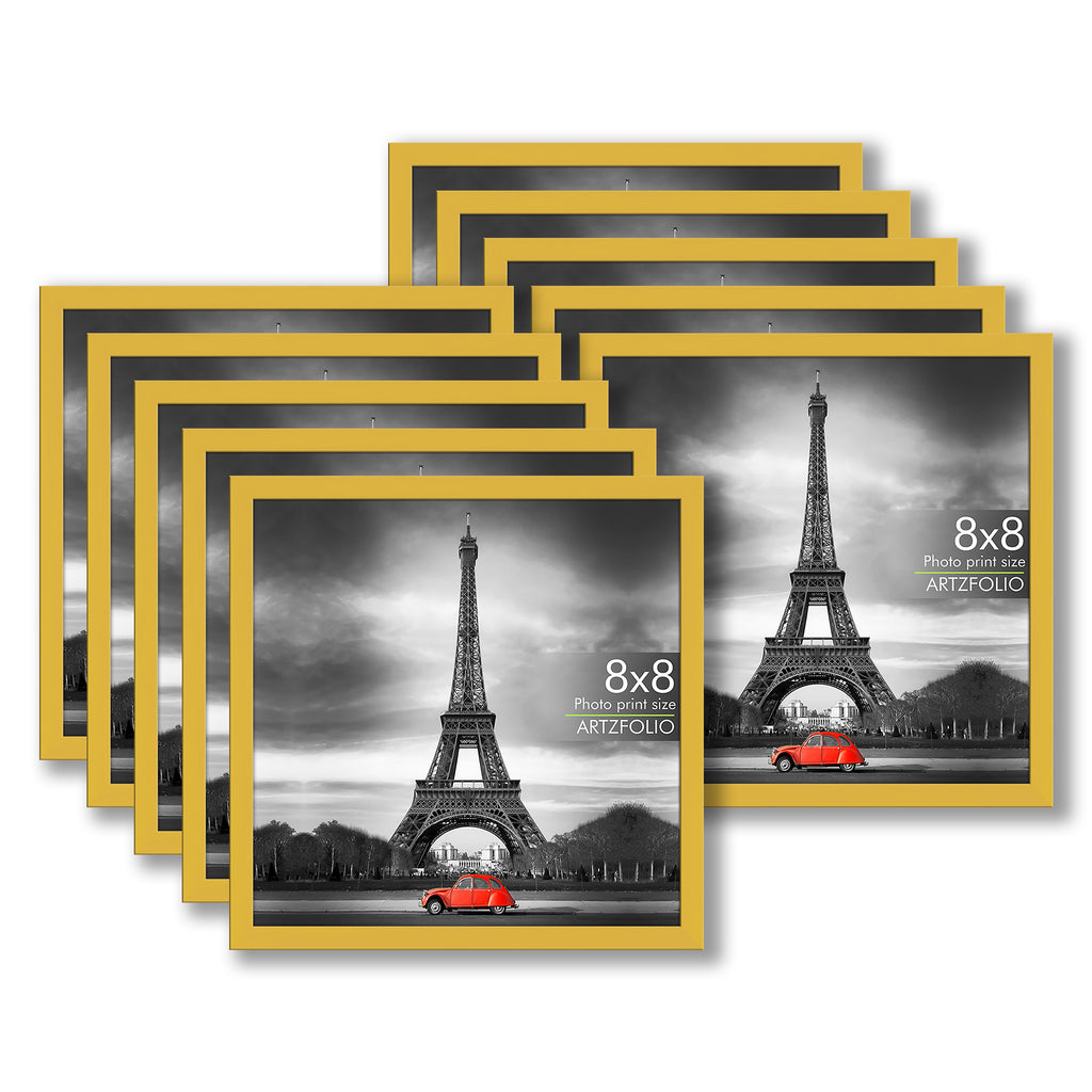 Wall Photo Frame D607 Wall Photo Frame Collage for Living Room | Picture Frames Bedroom, Home & Office Decoration | Golden Set of 10 | 8x8 inch (20x20 cms)-Photo Frames-FRA_NM-IC 200607 IC 200607, Baby, Birthday, Collages, Family, Friends, Individuals, Kids, Love, Memories, Parents, Portraits, Siblings, Timelines, Wedding, wall, photo, frame, d607, collage, for, living, room, picture, frames, bedroom, home, office, decoration, golden, set, personalized, gifts, anniversary, gift, customized, photoframe, artz