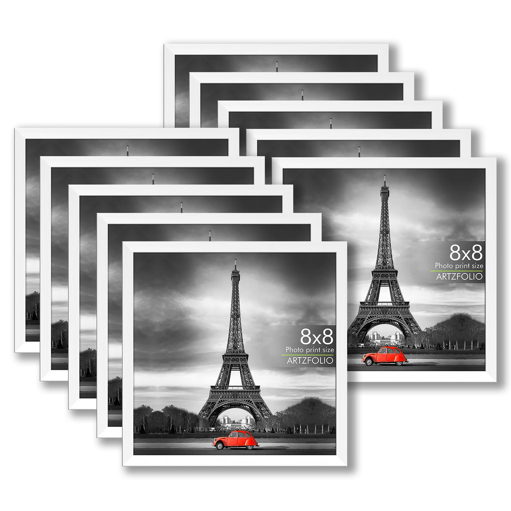 Wall Photo Frame D607 Wall Photo Frame Collage for Living Room | Picture Frames Bedroom, Home & Office Decoration | White Set of 10 | 8x8 inch (20x20 cms)-Photo Frames-FRA_NM-IC 200607 IC 200607, Baby, Birthday, Collages, Family, Friends, Individuals, Kids, Love, Memories, Parents, Portraits, Siblings, Timelines, Wedding, wall, photo, frame, d607, collage, for, living, room, picture, frames, bedroom, home, office, decoration, white, set, personalized, gifts, anniversary, gift, customized, photoframe, artzfo