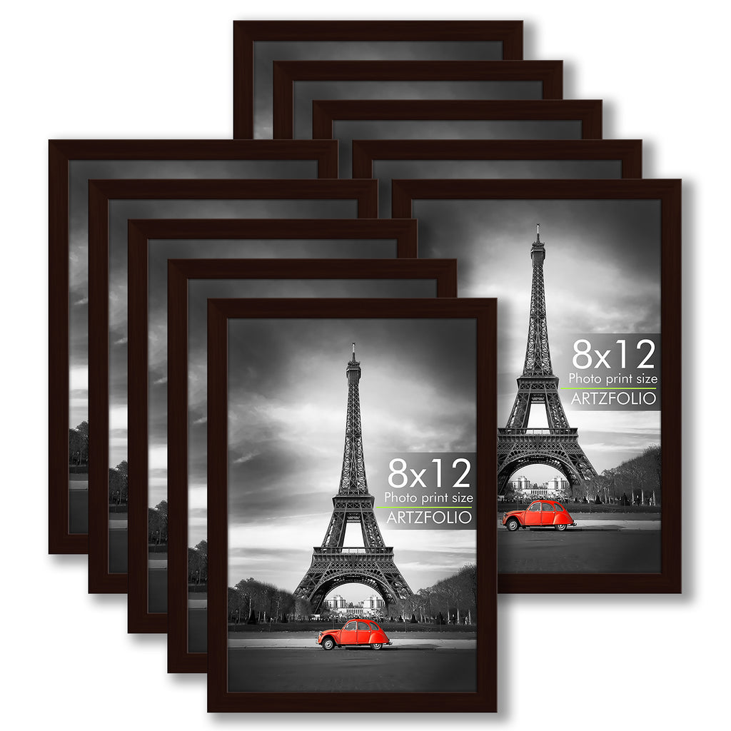 Wall Photo Frame D608 Wall Photo Frame Collage for Living Room | Picture Frames Bedroom, Home & Office Decoration | Dark Brown Set of 10 | 8x12 inch (20x30 cms)-Photo Frames-FRA_NM-IC 200608 IC 200608, Baby, Birthday, Collages, Family, Friends, Individuals, Kids, Love, Memories, Parents, Portraits, Siblings, Timelines, Wedding, wall, photo, frame, d608, collage, for, living, room, picture, frames, bedroom, home, office, decoration, dark, brown, set, personalized, gifts, anniversary, gift, customized, photof