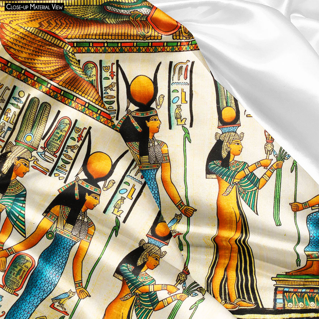 ArtzFolio Egyptian Queen Nefertari Making An Offering To Isis D2 Fabric Painting Tapestry Scroll Art Hanging-Scroll Art-AZART13203535TAP_L-Image Code 5001057 Vishnu Image Folio Pvt Ltd, IC 5001057, ArtzFolio, Scroll Art, Religious, Traditional, Fine Art Reprint, egyptian, queen, nefertari, making, an, offering, to, isis, d2, fabric, painting, tapestry, scroll, art, hanging, papyrus, depicting, africa, ancient, arab, background, book, cairo, calligraphy, design, drawing, education, egypt, handmade, hathor, h