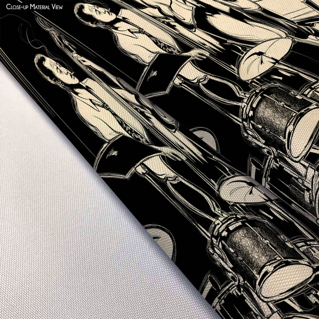 ArtzFolio Jazz Band D3 Fabric Painting Tapestry Scroll Art Hanging-Scroll Art-AZART21511545TAP_L-Image Code 5002663 Vishnu Image Folio Pvt Ltd, IC 5002663, ArtzFolio, Scroll Art, Music & Dance, Digital Art, jazz, band, d3, fabric, painting, tapestry, scroll, art, hanging, double-bass, trumpet, -piano, drum, tapestries, room tapestry, hanging tapestry, huge tapestry, amazonbasics, tapestry cloth, fabric wall hanging, unique tapestries, wall tapestry, small tapestry, tapestry wall decor, cheap tapestries, aff