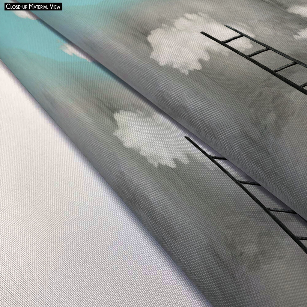 ArtzFolio Surreal Room With Wooden Ladder & Clouds Fabric Painting Tapestry Scroll Art Hanging-Scroll Art-AZART26043365TAP_L-Image Code 5003259 Vishnu Image Folio Pvt Ltd, IC 5003259, ArtzFolio, Scroll Art, Conceptual, Digital Art, surreal, room, with, wooden, ladder, clouds, fabric, painting, tapestry, scroll, art, hanging, sky, ceiling, interior, surrealistic, surrealism, cloud, wall, nature, illustrative, detail, funny, poetic, poetical, weird, unique, uniqueness, decoration, decorative, artistic, floor,