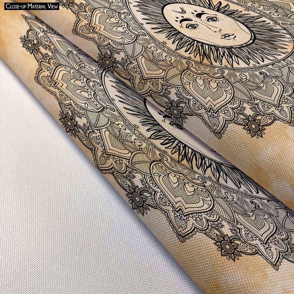 ArtzFolio Sun Mandala Fabric Painting Tapestry Scroll Art Hanging-Scroll Art-AZART48003724TAP_L-Image Code 5005514 Vishnu Image Folio Pvt Ltd, IC 5005514, ArtzFolio, Scroll Art, Religious, Traditional, Digital Art, sun, mandala, fabric, painting, tapestry, scroll, art, hanging, round, ornament, pattern, vintage, decorative, vector, elements, isolated, hand, drawn, background, tapestries, room tapestry, hanging tapestry, huge tapestry, amazonbasics, tapestry cloth, fabric wall hanging, unique tapestries, wal