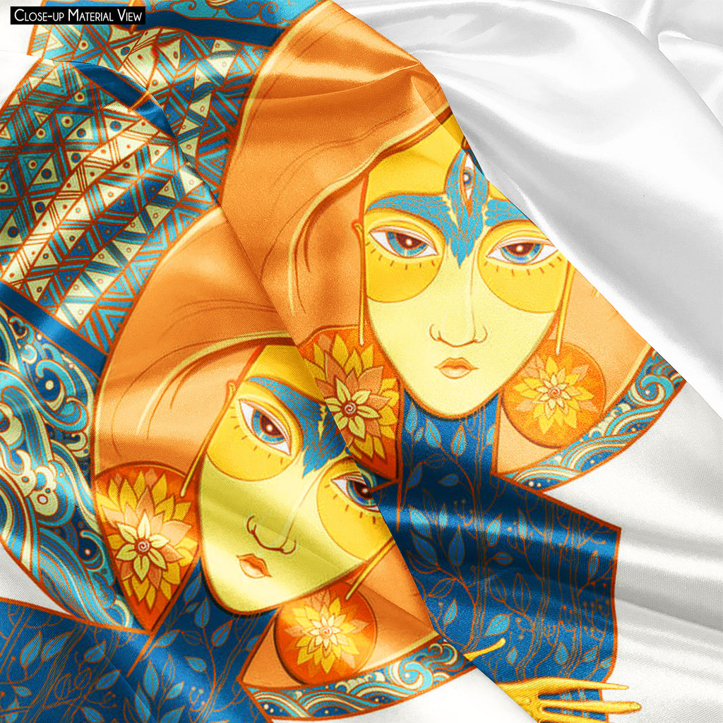 ArtzFolio Mother Nature With Plants Clouds Water & Third Eye D1 Fabric Painting Tapestry Scroll Art Hanging-Scroll Art-AZART51799025TAP_L-Image Code 5005602 Vishnu Image Folio Pvt Ltd, IC 5005602, ArtzFolio, Scroll Art, Surrealism, Digital Art, mother, nature, with, plants, clouds, water, third, eye, d1, fabric, painting, tapestry, scroll, art, hanging, vector, goddess, face, concept, woman, human, beautiful, spirit, bio, eco, young, hand, leaves, bird, life, skull, horns, branches, swirls, waves, illustrat
