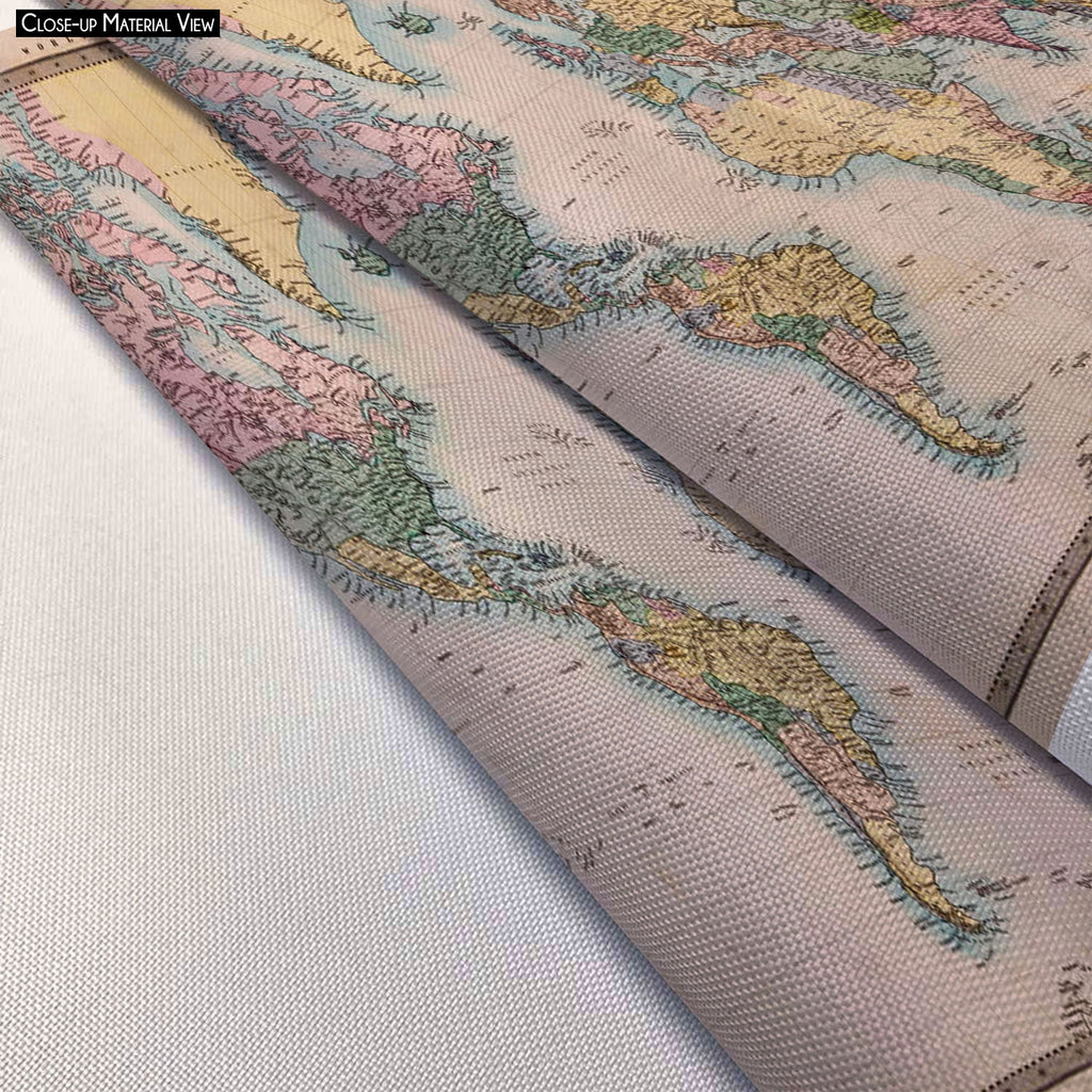 ArtzFolio World Map on Mercators Projection Circa 1860 Fabric Tapestry Wall Hanging-Tapestries-AZ5006019TAP_RF_R-0-Image Code 5006019 Vishnu Image Folio Pvt Ltd, IC 5006019, ArtzFolio, Tapestries, Places, Vintage, Photography, world, map, on, mercators, projection, circa, 1860, fabric, tapestry, wall, hanging, old, antique, adventure, ancient, atlas, authentic, background, cartography, continents, countries, dirty, exploration, genuine, geography, global, hand, drawn, historic, history, nobody, object, fash