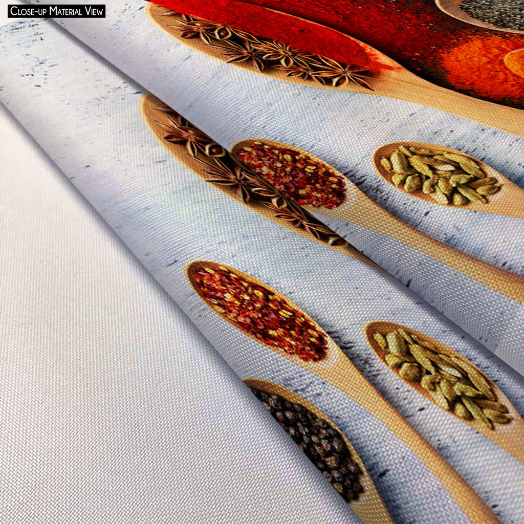 ArtzFolio Photo of Spoon Filled With Spices D1 Fabric Painting Tapestry Scroll Art Hanging-Scroll Art-AZ5006916TAP_RF_R-0-Image Code 5006916 Vishnu Image Folio Pvt Ltd, IC 5006916, ArtzFolio, Scroll Art, Food & Beverage, Photography, photo, of, spoon, filled, with, spices, d1, fabric, painting, tapestry, scroll, art, hanging, spice, coriander, black, peppercorn, pepper, chili, crushed, red, flakes, spicy, hot, star, anise, seed, cardamom, ground, powder, curry, masala, yellow, orange, color, colorful, woode