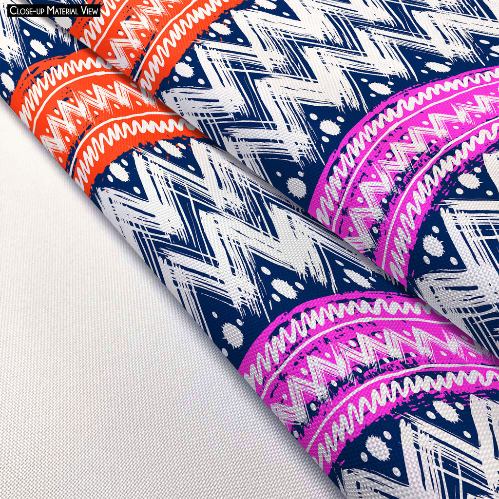 Bold Zigzag Footstool Footrest Puffy Pouffe Ottoman Bean Bag | Canvas Fabric-Footstools-FST_CB_BN-IC 5007506 IC 5007506, Christianity, Culture, Ethnic, Fashion, Illustrations, Patterns, Stripes, Traditional, Tribal, World Culture, bold, zigzag, footstool, footrest, puffy, pouffe, ottoman, bean, bag, canvas, fabric, vector, seamless, pattern, hand, painted, brushstrokes, bright, colors, print, wallpaper, fall, winter, textile, christmas, wrapping, paper, artzfolio, pouf, ottoman stool, ottoman furniture, ott