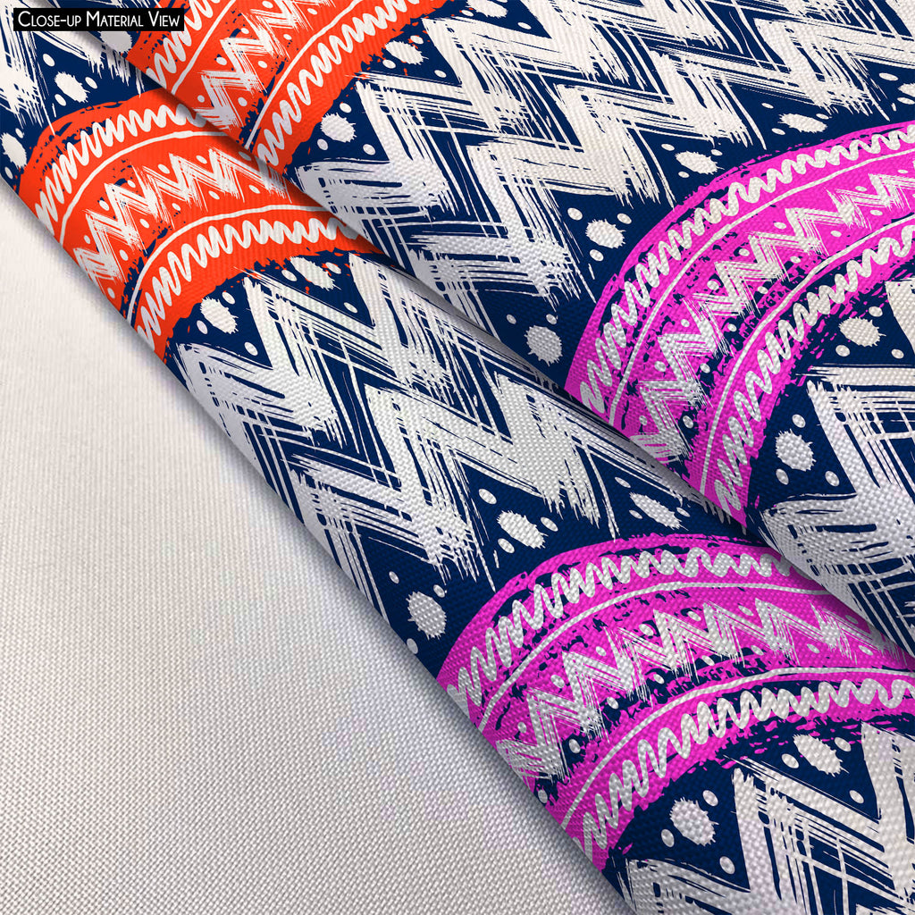 ArtzFolio Bold Zigzag Pillow Cover Case-Pillow Cases-AZHFR27437809PIL_CV_L-Image Code 5007506 Vishnu Image Folio Pvt Ltd, IC 5007506, ArtzFolio, Pillow Cases, Abstract, Traditional, Digital Art, bold, zigzag, pillow, cover, case, vector, seamless, ethnic, pattern, hand, painted, brushstrokes, stripes, bright, colors, print, wallpaper, fall, winter, fashion, fabric, textile, christmas, wrapping, paper, pillow cover, pillow case cover, linen pillow cover, printed pillow cover, pillow for bedroom, living room 