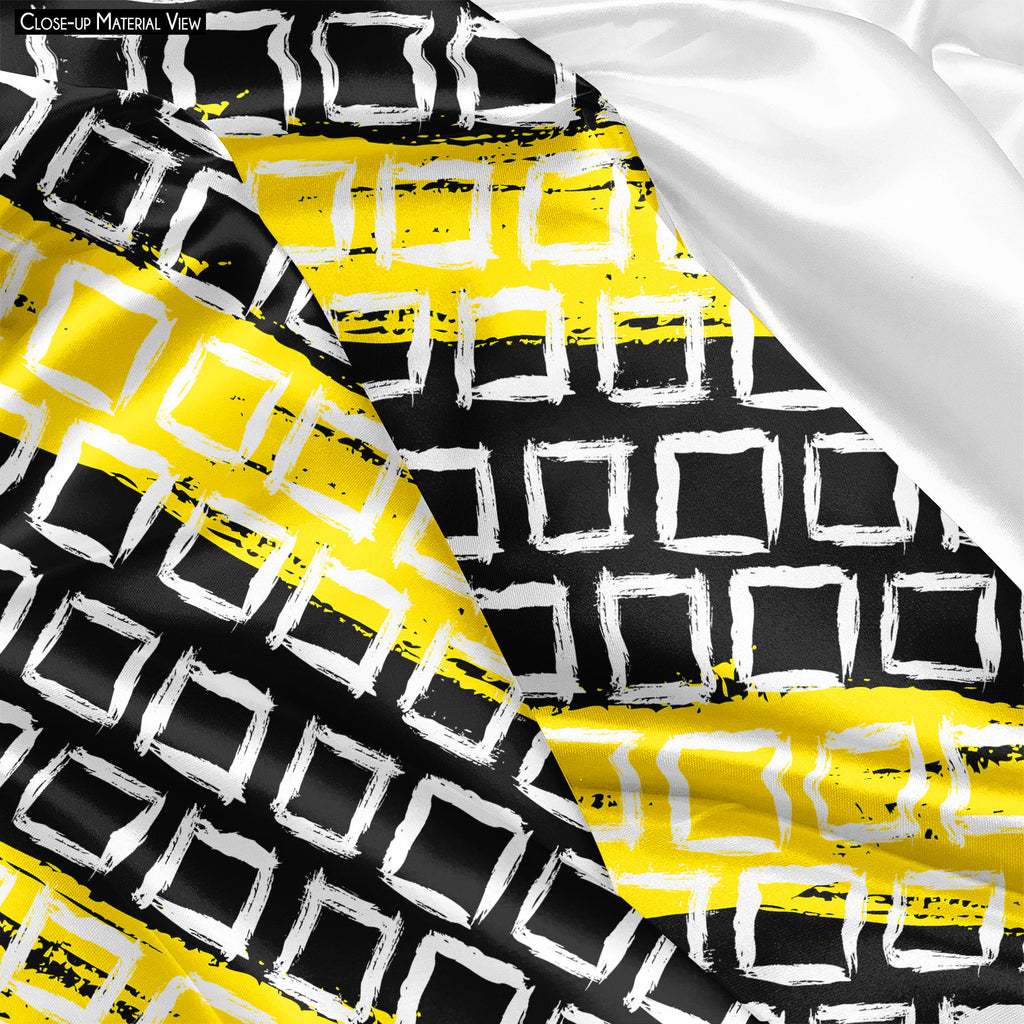 ArtzFolio Mixed Geometric Art D1 Bolster Cover Booster Cases | Concealed Zipper Opening-Bolster Covers-AZ5007509PIL_CV_RF_R-SP-Image Code 5007509 Vishnu Image Folio Pvt Ltd, IC 5007509, ArtzFolio, Bolster Covers, Abstract, Digital Art, mixed, geometric, art, d1, bolster, cover, booster, cases, concealed, zipper, opening, vector, pattern, small, hand, painted, squares, placed, rows, bright, yellow, white, black, web, print, summer, fall, fashion, textile, fabric, wallpaper, wrapping, paper, bolster case, bol
