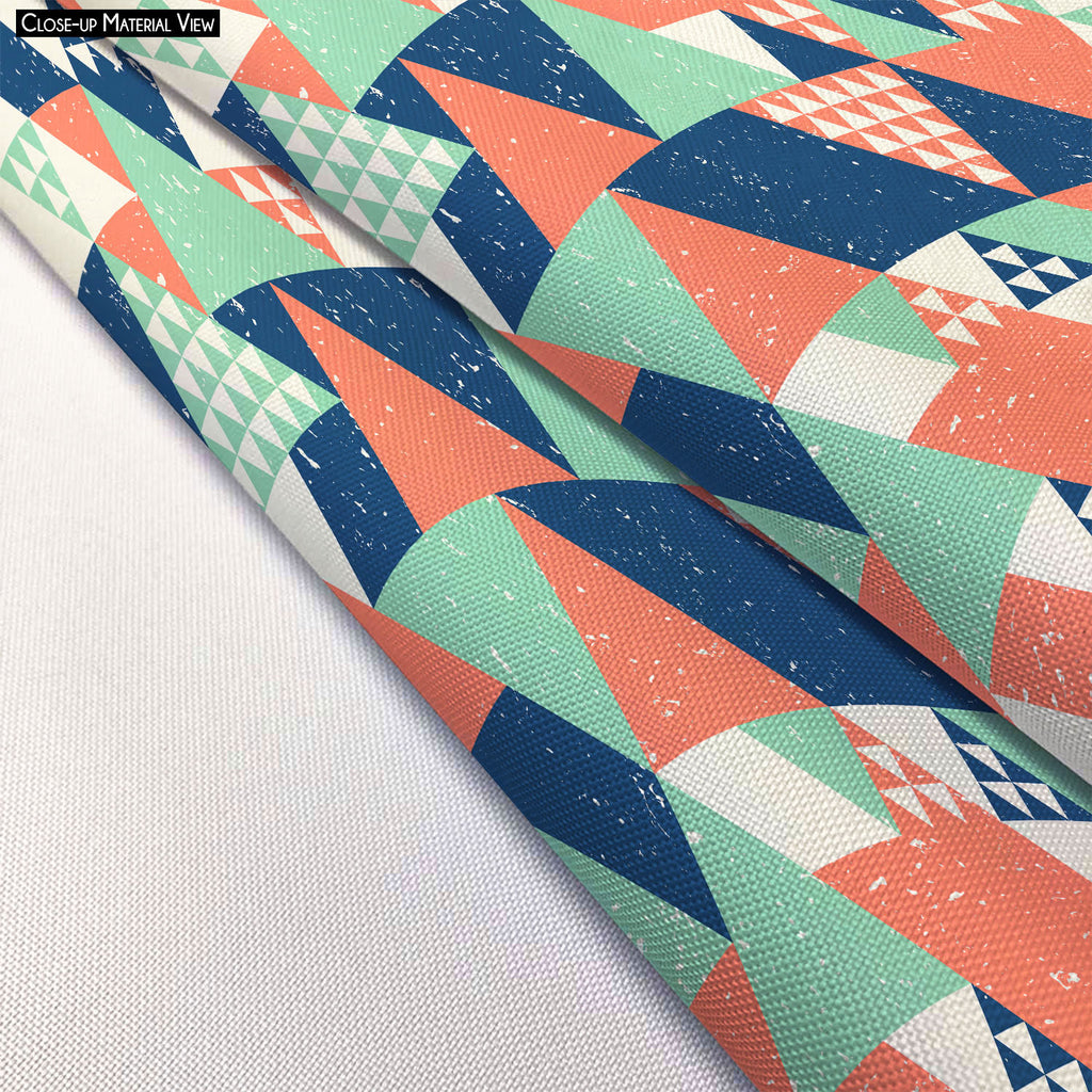 Blue Orange Green Triangles Table Cloth Cover-Table Covers-CVR_TB_RD-IC 5007521 IC 5007521, Abstract Expressionism, Abstracts, Decorative, Diamond, Digital, Digital Art, Fashion, Geometric, Geometric Abstraction, Graphic, Illustrations, Modern Art, Patterns, Retro, Semi Abstract, Signs, Signs and Symbols, Triangles, blue, orange, green, table, cloth, cover, abstract, backdrop, colorful, cool, creative, decoration, design, fabric, geometrical, geometry, illustration, modern, mosaic, paper, patchwork, pattern