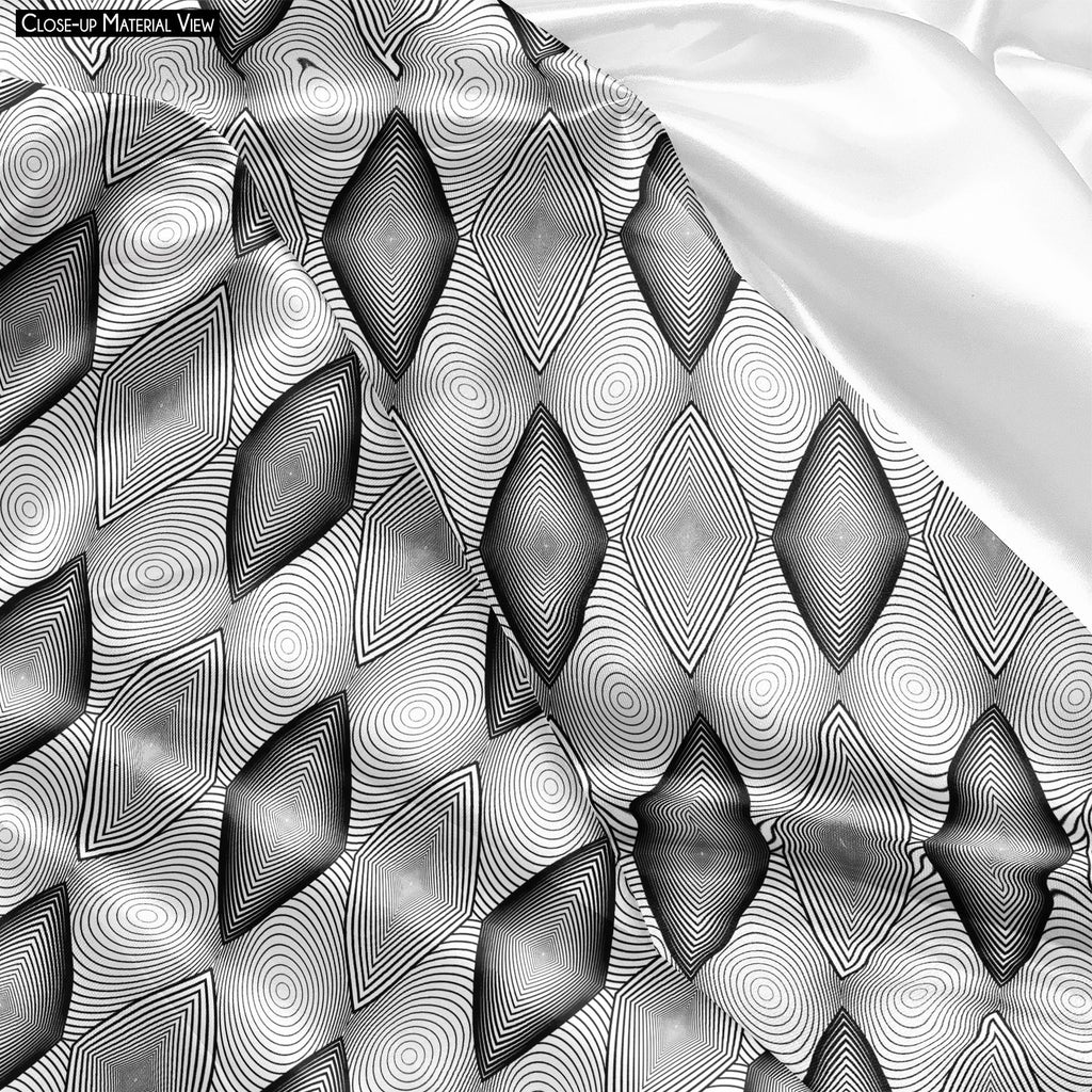 Monochrome Diamond Sleeping Eye Pad Blackout Eye Cover | Soft Anti-Allergic Eco-Friendly Natural Mulberry Silk Fabric-Sleep Masks--IC 5007593 IC 5007593, Abstract Expressionism, Abstracts, Art and Paintings, Black, Black and White, Circle, Diamond, Digital, Digital Art, Geometric, Geometric Abstraction, Graphic, Grid Art, Illustrations, Modern Art, Patterns, Semi Abstract, Signs, Signs and Symbols, Stripes, White, monochrome, sleeping, eye, pad, blackout, cover, soft, anti-allergic, eco-friendly, natural, s