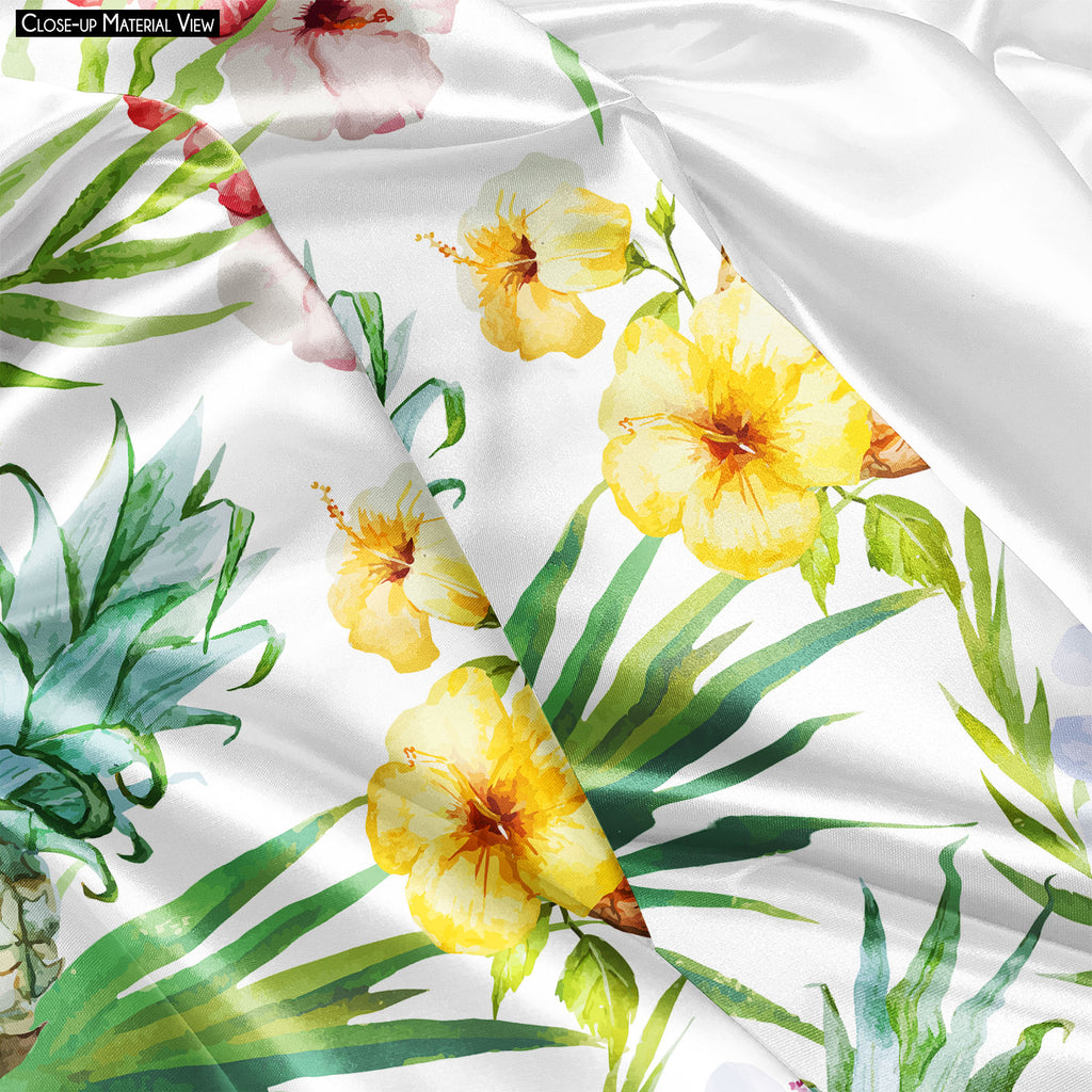Pineapples & Hibiscus Sleeping Eye Pad Blackout Eye Cover | Soft Anti-Allergic Eco-Friendly Natural Mulberry Silk Fabric-Sleep Masks--IC 5007603 IC 5007603, Abstract Expressionism, Abstracts, Art and Paintings, Botanical, Digital, Digital Art, Floral, Flowers, Fruit and Vegetable, Fruits, Graphic, Hawaiian, Holidays, Illustrations, Nature, Patterns, Scenic, Semi Abstract, Signs, Signs and Symbols, Tropical, Watercolour, pineapples, hibiscus, sleeping, eye, pad, blackout, cover, soft, anti-allergic, eco-frie