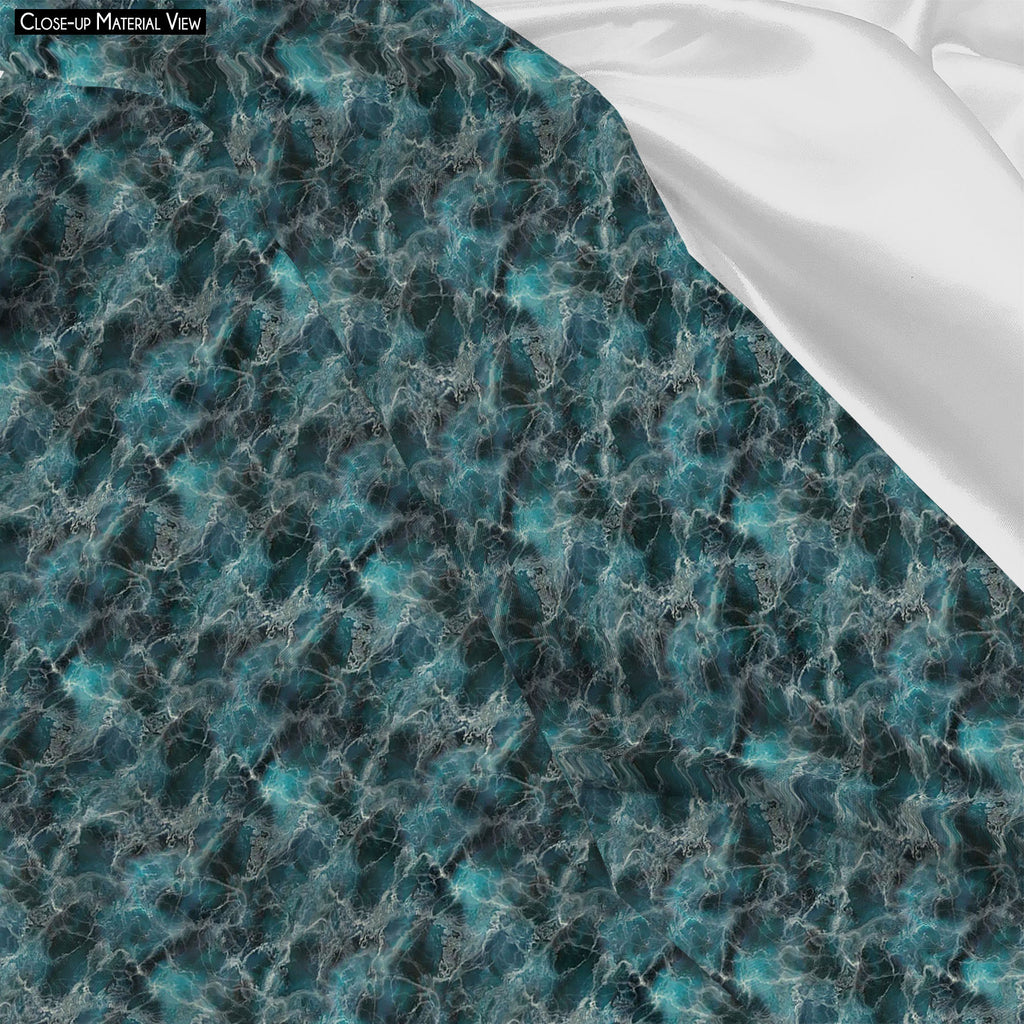 Abstract Surface Printed Wraparound Infinity Loop Scarf | Girls & Women | Soft Poly Fabric - Scarfs Infinity Loop - ArtzFolio.com