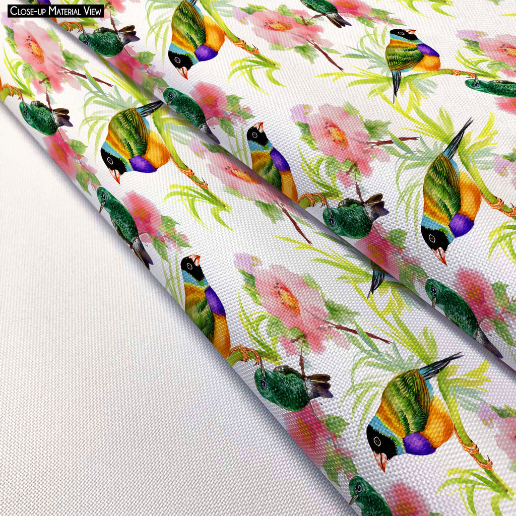 Tropical Beauty Table Napkin-Table Napkins-NAP_TB-IC 5007638 IC 5007638, Animals, Art and Paintings, Birds, Black and White, Botanical, Drawing, Floral, Flowers, Illustrations, Nature, Paintings, Patterns, Retro, Scenic, Signs, Signs and Symbols, Tropical, Watercolour, White, beauty, table, napkin, art, artistic, background, beautiful, branches, brown, colorful, colors, decor, decoration, design, drawn, elegance, elements, exotic, feathers, green, hand, illustration, image, leaves, ornate, painting, pattern