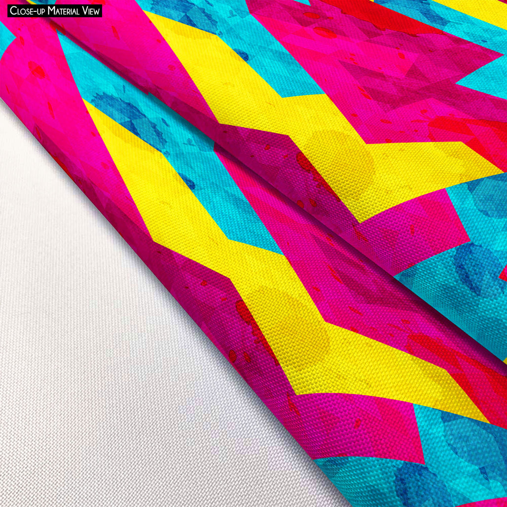 Geometric Style D1 Footstool Footrest Puffy Pouffe Ottoman Bean Bag | Canvas Fabric-Footstools-FST_CB_BN-IC 5007643 IC 5007643, Abstract Expressionism, Abstracts, Ancient, Art and Paintings, Decorative, Digital, Digital Art, Drawing, Fantasy, Geometric, Geometric Abstraction, Graffiti, Graphic, Hipster, Historical, Illustrations, Medieval, Modern Art, Music, Music and Dance, Music and Musical Instruments, Patterns, Retro, Semi Abstract, Signs, Signs and Symbols, Triangles, Urban, Vintage, style, d1, footsto
