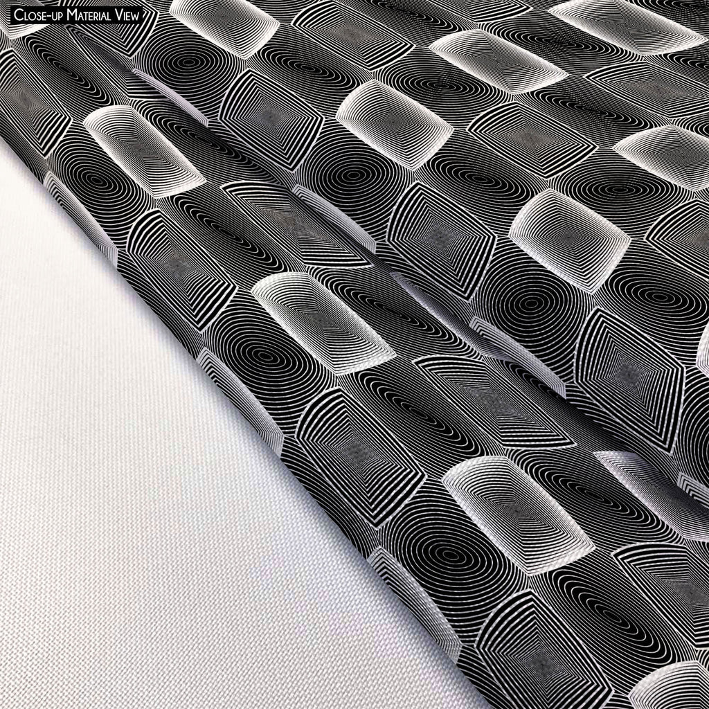 Monochrome Square Tote Bag Shoulder Purse | Multipurpose-Tote Bags Basic-TOT_FB_BS-IC 5007658 IC 5007658, Abstract Expressionism, Abstracts, Art and Paintings, Black, Black and White, Check, Circle, Digital, Digital Art, Geometric, Geometric Abstraction, Graphic, Grid Art, Modern Art, Patterns, Semi Abstract, Signs, Signs and Symbols, Stripes, White, monochrome, square, tote, bag, shoulder, purse, multipurpose, abstract, abstraction, art, checker, circular, curve, design, ellipse, endless, geometrical, grey