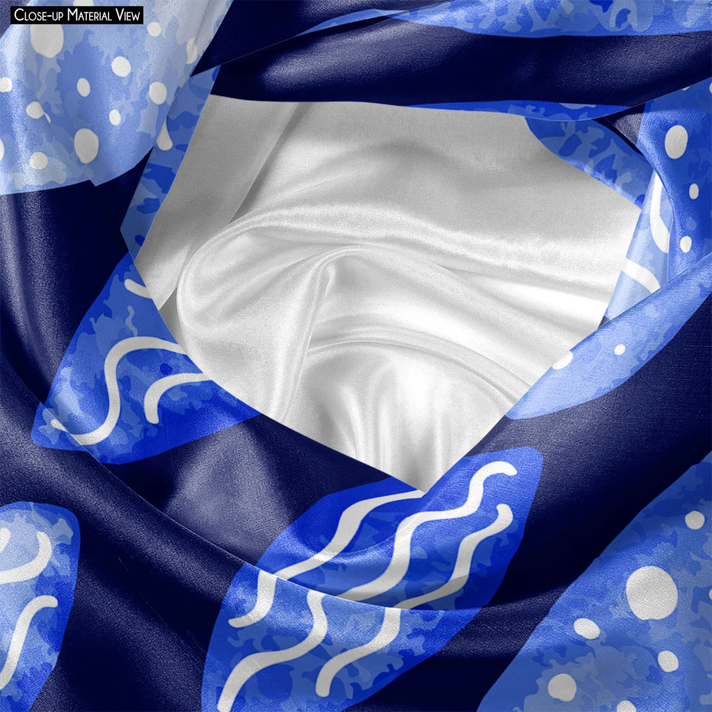 Spots & Waves Table Cloth Cover-Table Covers-CVR_TB_RD-IC 5007686 IC 5007686, Abstract Expressionism, Abstracts, Art and Paintings, Black and White, Digital, Digital Art, Dots, Festivals and Occasions, Festive, Geometric, Geometric Abstraction, Graphic, Holidays, Illustrations, Patterns, Retro, Semi Abstract, Signs, Signs and Symbols, Surrealism, Watercolour, White, spots, waves, table, cloth, cover, abstract, art, backdrop, background, blue, colore, colorful, dark, day, decoration, design, dot, drawn, elem