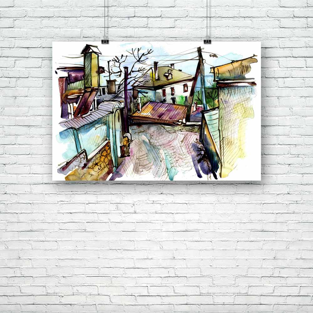 Old Street In Gurzuf Crimea Ukraine D1 Unframed Paper Poster-Paper Posters Unframed-POS_UN-IC 5002291 IC 5002291, Ancient, Architecture, Art and Paintings, Automobiles, Cities, City Views, Digital, Digital Art, Drawing, Graphic, Historical, Illustrations, Landmarks, Landscapes, Medieval, Paintings, Places, Scenic, Sketches, Transportation, Travel, Urban, Vehicles, Vintage, Watercolour, old, street, in, gurzuf, crimea, ukraine, d1, unframed, paper, poster, antique, art, artwork, brush, building, city, landsc