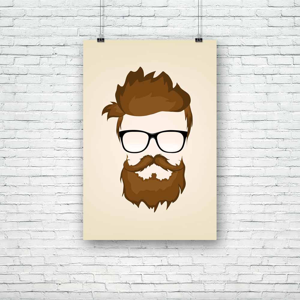 Mustache, Beard & Hairstyle Unframed Paper Poster-Paper Posters Unframed-POS_UN-IC 5003366 IC 5003366, Abstract Expressionism, Abstracts, Adult, Black and White, Drawing, Fashion, Hipster, Holidays, Icons, Illustrations, Individuals, Modern Art, People, Portraits, Semi Abstract, Signs, Signs and Symbols, Symbols, Triangles, White, mustache, beard, hairstyle, unframed, paper, poster, hairstyles, abstract, actual, boy, character, contemporary, design, elegant, emblem, face, fancy, glasses, handsome, happiness