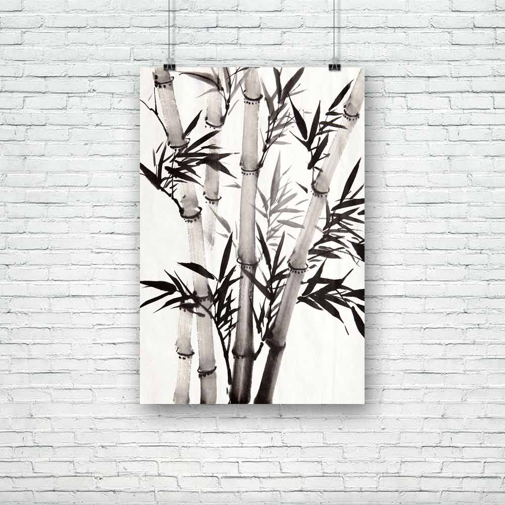 Bamboo Leaf D1 Unframed Paper Poster-Paper Posters Unframed-POS_UN-IC 5003438 IC 5003438, Abstract Expressionism, Abstracts, Ancient, Art and Paintings, Asian, Black, Black and White, Business, Calligraphy, Chinese, Culture, Drawing, Ethnic, Historical, Illustrations, Japanese, Medieval, Nature, Paintings, Patterns, Scenic, Seasons, Semi Abstract, Signs, Signs and Symbols, Symbols, Traditional, Tribal, Vintage, White, Wooden, World Culture, bamboo, leaf, d1, unframed, paper, poster, tree, abstract, art, art
