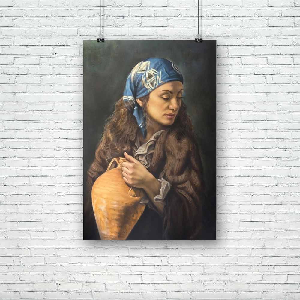 Woman With Amphora Unframed Paper Poster-Paper Posters Unframed-POS_UN-IC 5004092 IC 5004092, Art and Paintings, Hobbies, Paintings, People, woman, with, amphora, unframed, paper, poster, art, artist, brush, canvas, color, colors, easel, hobby, indoors, man, oil, paint, painter, painting, palette, talent, under, artzfolio, posters, wall posters, posters for room, posters for room decoration, office poster, door poster, baby poster, motivational posters, posters for room boys, quotes, poster for wall decorat