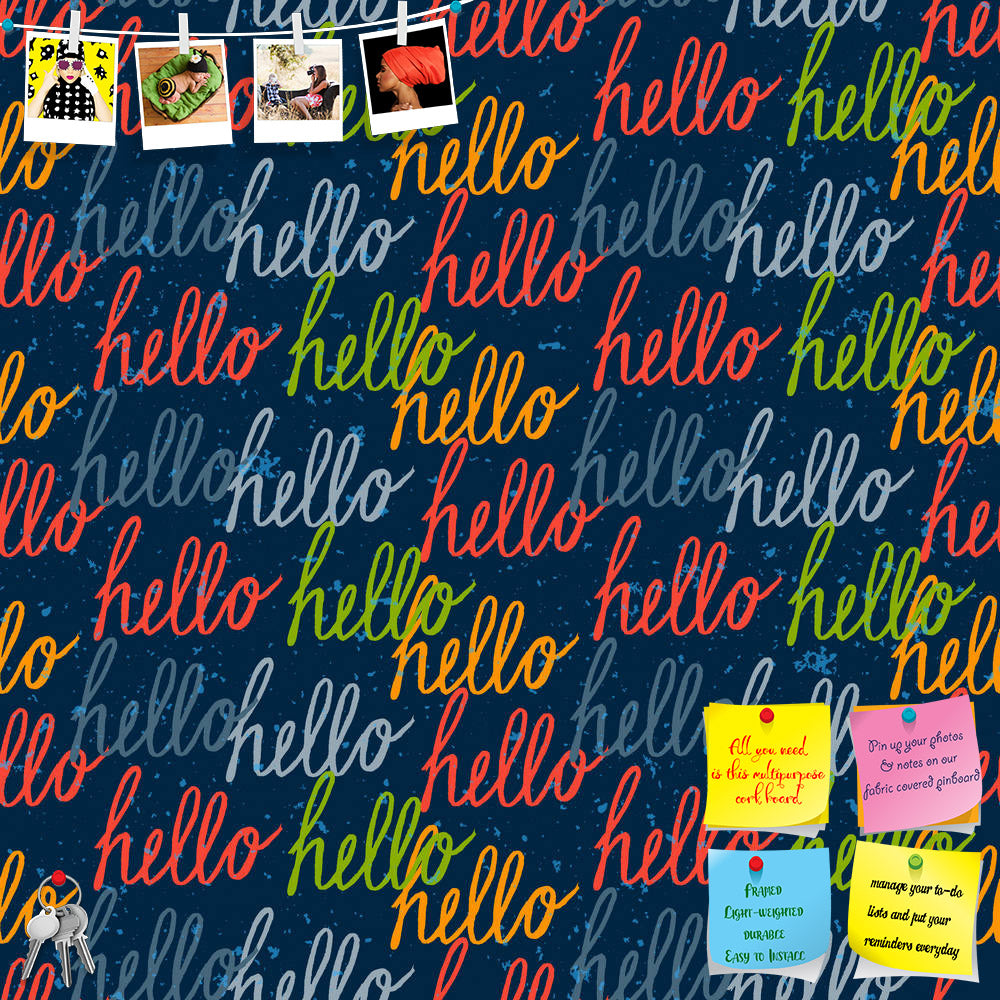 ArtzFolio Hello Lettering Printed Bulletin Board Notice Pin Board Soft Board | Frameless-Bulletin Boards Frameless-AZSAO38620656BLB_FL_L-Image Code 5004529 Vishnu Image Folio Pvt Ltd, IC 5004529, ArtzFolio, Bulletin Boards Frameless, Quotes, Digital Art, hello, lettering, printed, bulletin, board, notice, pin, soft, frameless, vintage, hipster, vector, design, background, card, hand, text, art, greeting, illustration, label, graphic, sign, decorative, element, typography, banner, type, word, symbol, typogra