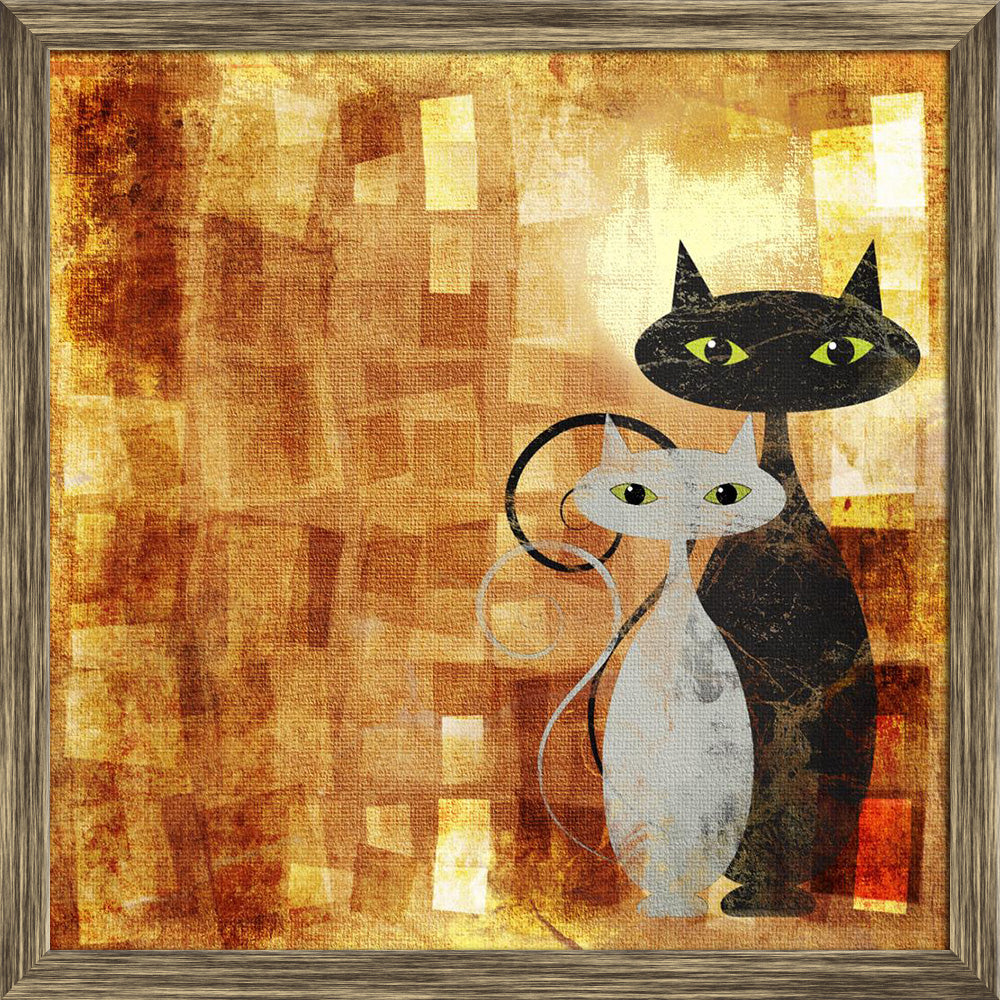 ArtzFolio Grunge Black & White Photo of a Cat Canvas Painting-Paintings Wooden Framing-AZ5005865ART_FR_RF_R-0-Image Code 5005865 Vishnu Image Folio Pvt Ltd, IC 5005865, ArtzFolio, Paintings Wooden Framing, Animals, Fine Art Reprint, grunge, black, white, photo, of, a, cat, canvas, painting, abstract, vintage, texture, poster, retro, acrylic, aged, animal, antique, art, artistic, backdrop, background, orange, brush, cartoon, color, conceptual, cover, design, dirty, drawing, graphic, grungy, illustration, ima
