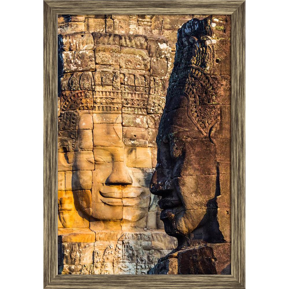 ArtzFolio Faces of King on Bayon Temple, Angkor Wat, Cambodia D3 Canvas Painting-Paintings Wooden Framing-AZ5006198ART_FR_RF_R-0-Image Code 5006198 Vishnu Image Folio Pvt Ltd, IC 5006198, ArtzFolio, Paintings Wooden Framing, Places, Religious, Photography, faces, of, king, on, bayon, temple, angkor, wat, cambodia, d3, canvas, painting, framed, print, wall, for, living, room, with, frame, poster, pitaara, box, large, size, drawing, art, split, big, office, reception, kids, panel, designer, decorative, amazon
