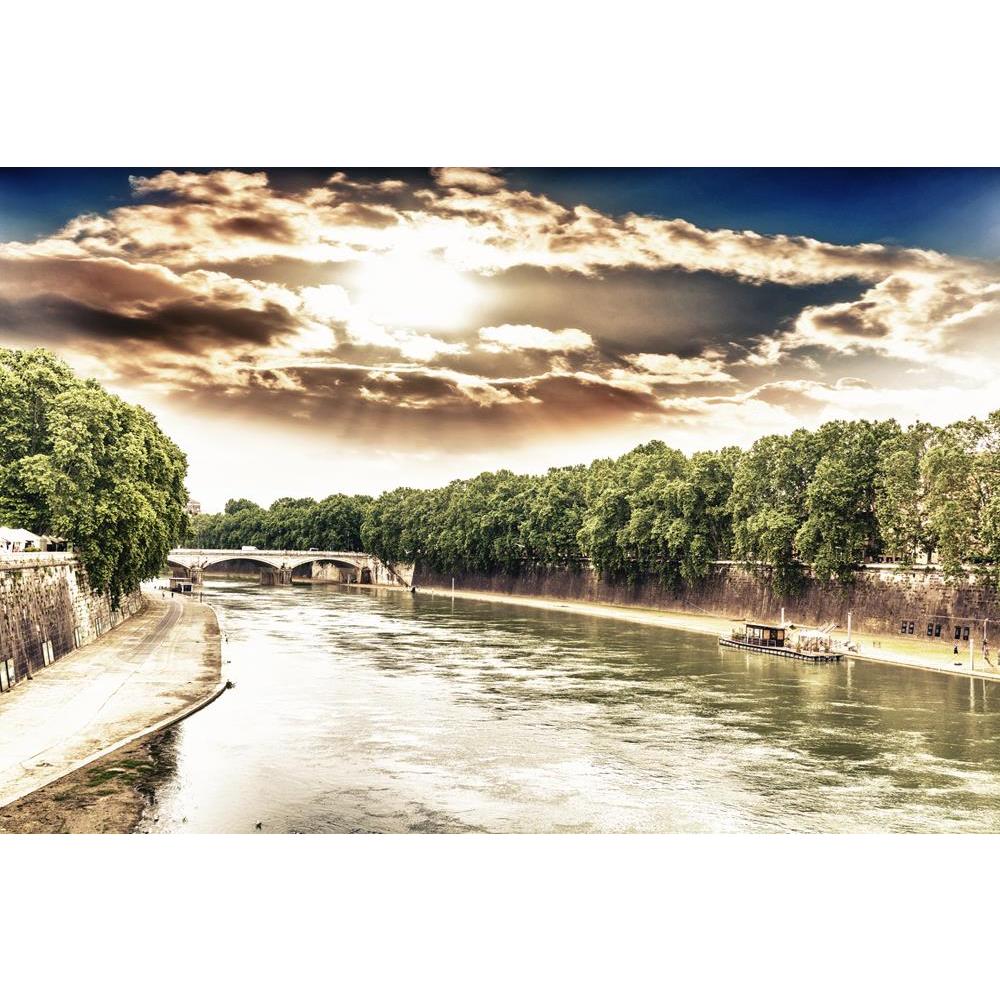 ArtzFolio The Tiber River In Rome, Italy D2 Unframed Premium Canvas Painting-Paintings Unframed Premium-AZ5006488ART_UN_RF_R-0-Image Code 5006488 Vishnu Image Folio Pvt Ltd, IC 5006488, ArtzFolio, Paintings Unframed Premium, Landscapes, Places, Photography, the, tiber, river, in, rome, italy, d2, unframed, premium, canvas, painting, large, size, print, wall, for, living, room, without, frame, decorative, poster, art, pitaara, box, drawing, amazonbasics, big, kids, designer, office, reception, reprint, bedro