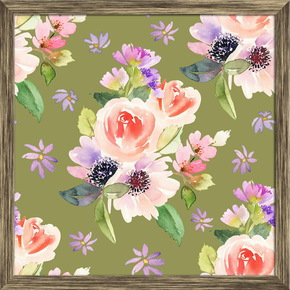 ArtzFolio Watercolor Flowers Pattern D4 Canvas Painting Synthetic Frame-Paintings Synthetic Framing-AZ5007070ART_FR_RF_R-0-Image Code 5007070 Vishnu Image Folio Pvt Ltd, IC 5007070, ArtzFolio, Paintings Synthetic Framing, Floral, Digital Art, watercolor, flowers, pattern, d4, canvas, painting, synthetic, frame, framed, print, wall, for, living, room, with, poster, pitaara, box, large, size, drawing, art, split, big, office, reception, photography, of, kids, panel, designer, decorative, amazonbasics, reprint