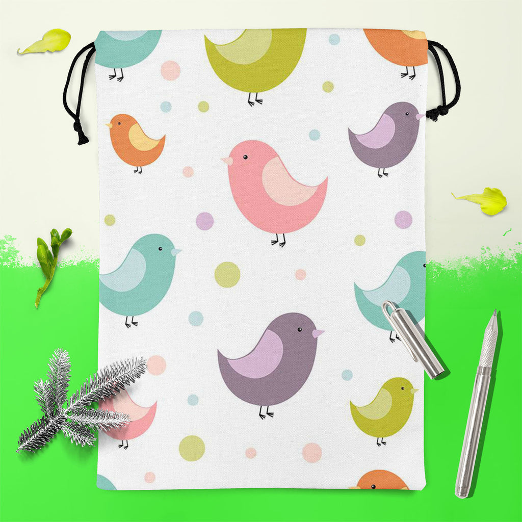 Colorful Birds D1 Reusable Sack Bag | Bag for Gym, Storage, Vegetable & Travel-Drawstring Sack Bags-SCK_FB_DS-IC 5007240 IC 5007240, Abstract Expressionism, Abstracts, Ancient, Animals, Animated Cartoons, Art and Paintings, Birds, Caricature, Cartoons, Decorative, Digital, Digital Art, Drawing, Graphic, Historical, Holidays, Illustrations, Love, Medieval, Modern Art, Patterns, Retro, Romance, Seasons, Semi Abstract, Signs, Signs and Symbols, Vintage, Wedding, colorful, d1, reusable, sack, bag, for, gym, sto