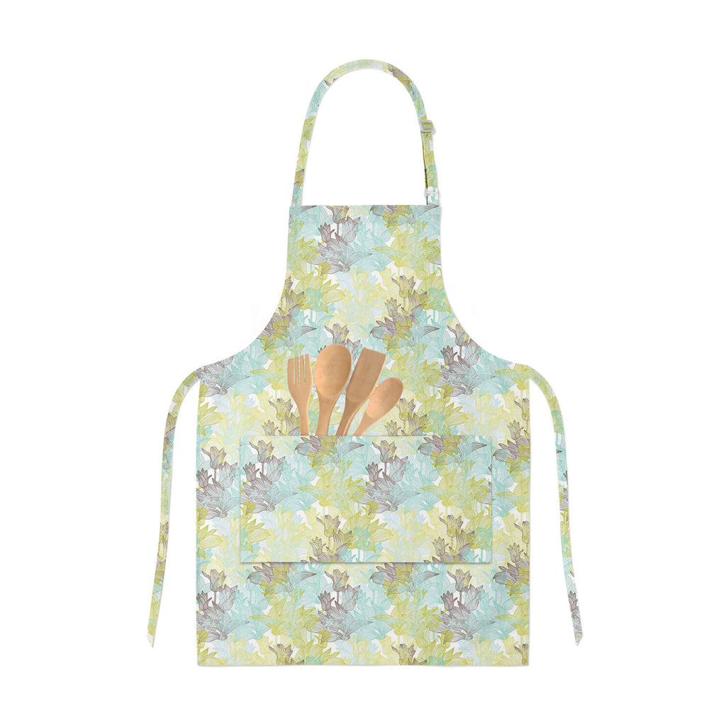 Tulip Flowers Apron | Adjustable, Free Size & Waist Tiebacks-Aprons Neck to Knee-APR_NK_KN-IC 5007249 IC 5007249, Abstract Expressionism, Abstracts, Ancient, Art and Paintings, Botanical, Decorative, Digital, Digital Art, Floral, Flowers, Geometric, Geometric Abstraction, Graphic, Historical, Illustrations, Medieval, Nature, Patterns, Seasons, Semi Abstract, Signs, Signs and Symbols, Sketches, Vintage, tulip, apron, adjustable, free, size, waist, tiebacks, abstract, art, artwork, backdrop, background, branc