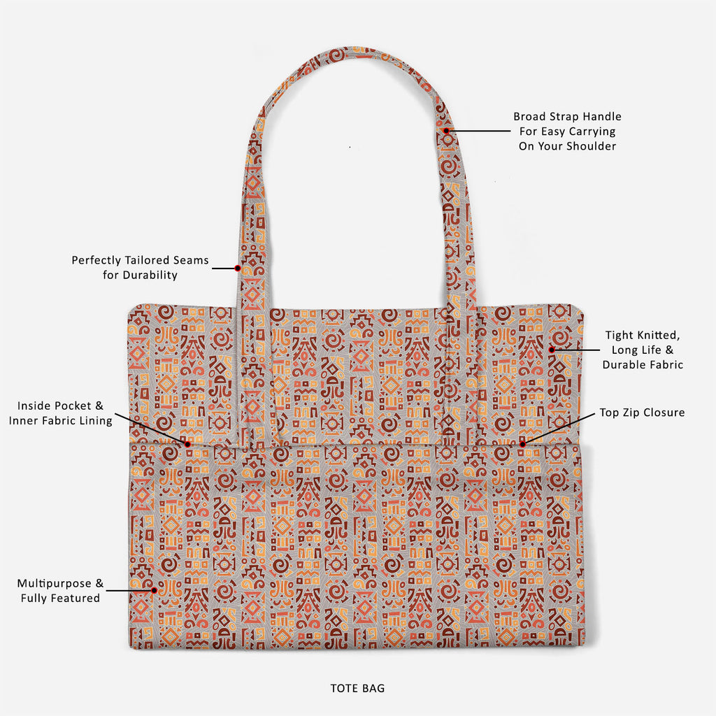 Buy Anekaant Tribal Beige & Multi Ethnic Motifs Jacquard Cotton Lurex Tote  Bag Online at Best Prices in India - JioMart.