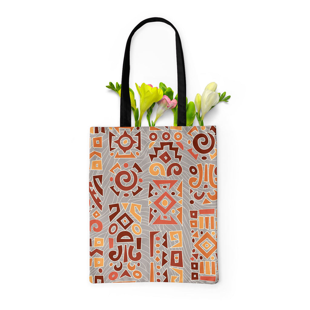 Ethnic Africa Tote Bag Shoulder Purse | Multipurpose-Tote Bags Basic-TOT_FB_BS-IC 5007293 IC 5007293, Abstract Expressionism, Abstracts, African, Art and Paintings, Asian, Botanical, Circle, Culture, Digital, Digital Art, Dots, Ethnic, Floral, Flowers, Geometric, Geometric Abstraction, Graphic, Hand Drawn, Illustrations, Nature, Patterns, Semi Abstract, Signs, Signs and Symbols, Stripes, Traditional, Triangles, Tribal, World Culture, africa, tote, bag, shoulder, purse, multipurpose, pattern, design, motif, 
