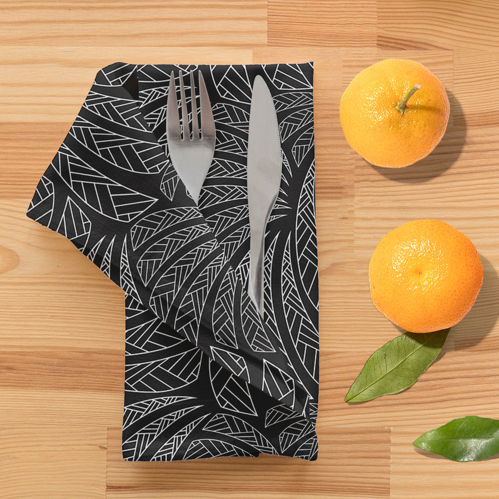 Ethnic Art Table Napkin-Table Napkins-NAP_TB-IC 5007314 IC 5007314, Abstract Expressionism, Abstracts, African, Ancient, Art and Paintings, Black, Black and White, Calligraphy, Culture, Decorative, Digital, Digital Art, Ethnic, Folk Art, Geometric, Geometric Abstraction, Graphic, Historical, Illustrations, Medieval, Modern Art, Patterns, Retro, Semi Abstract, Signs, Signs and Symbols, Symbols, Text, Traditional, Tribal, Vintage, World Culture, art, table, napkin, abstract, africa, backdrop, background, beau