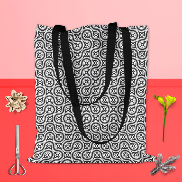 Infinite Line Tote Bag Shoulder Purse | Multipurpose-Tote Bags Basic-TOT_FB_BS-IC 5007391 IC 5007391, Abstract Expressionism, Abstracts, Black, Black and White, Geometric, Geometric Abstraction, Illustrations, Patterns, Semi Abstract, Signs, Signs and Symbols, White, infinite, line, tote, bag, shoulder, purse, cotton, canvas, fabric, multipurpose, background, pattern, abstract, infinity, backgrounds, band, coil, convoluted, decor, decoration, design, element, frame, kink, loop, meander, ribbon, seamless, sh