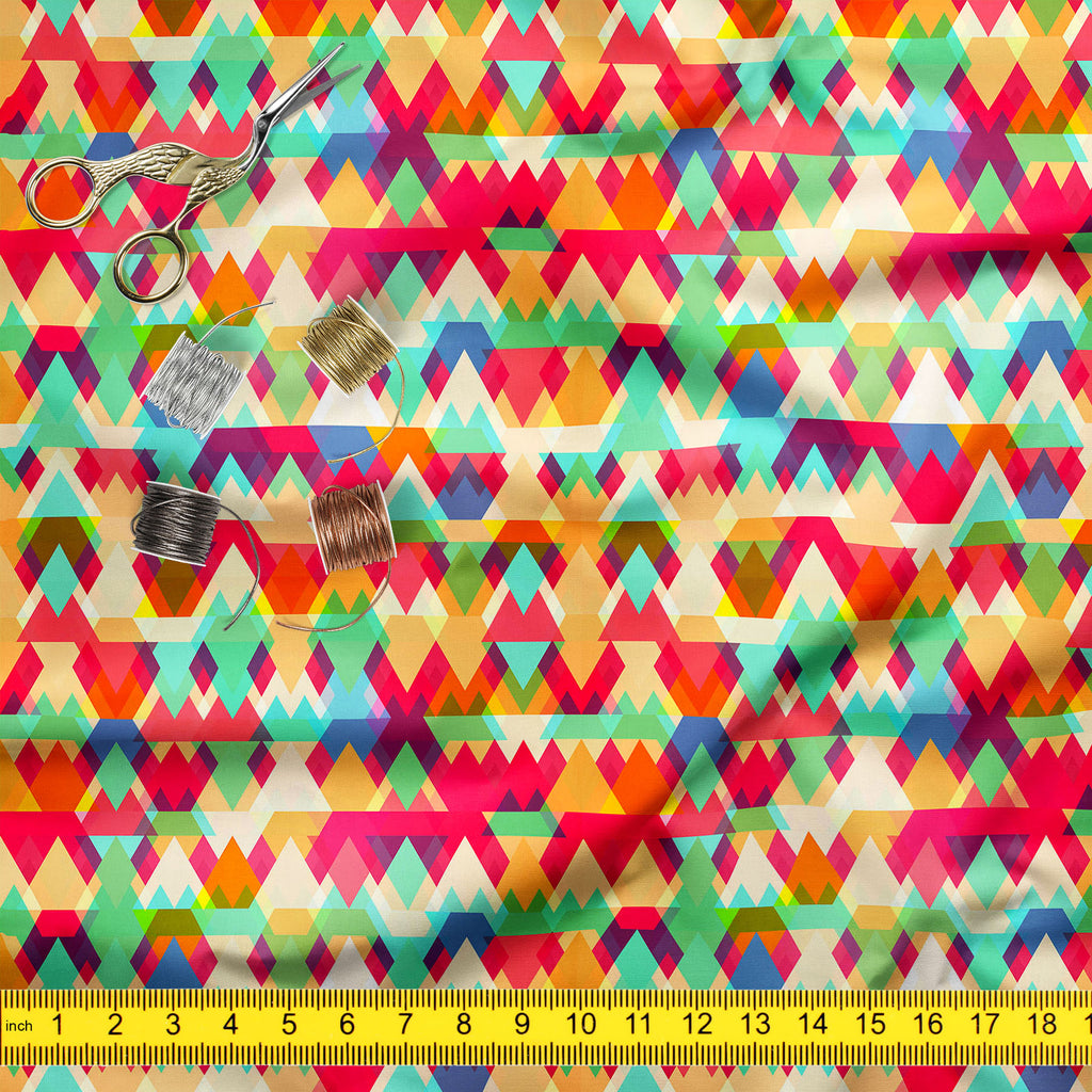 Triangles D1 Upholstery Fabric by Metre | For Sofa, Curtains, Cushions, Furnishing, Craft, Dress Material-Upholstery Fabrics-FAB_RW-IC 5007424 IC 5007424, Abstract Expressionism, Abstracts, Ancient, Art and Paintings, Diamond, Digital, Digital Art, Fantasy, Fashion, Geometric, Geometric Abstraction, Graphic, Hipster, Historical, Illustrations, Medieval, Modern Art, Patterns, Retro, Semi Abstract, Signs, Signs and Symbols, Symbols, Triangles, Vintage, d1, upholstery, fabric, by, metre, for, sofa, curtains, c