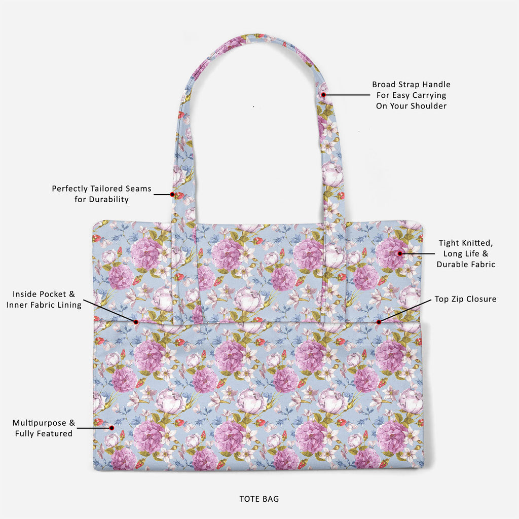 ArtzFolio Floral Tote Bag Shoulder Purse | Multipurpose-Tote Bags Basi –  ArtzFolio.com
