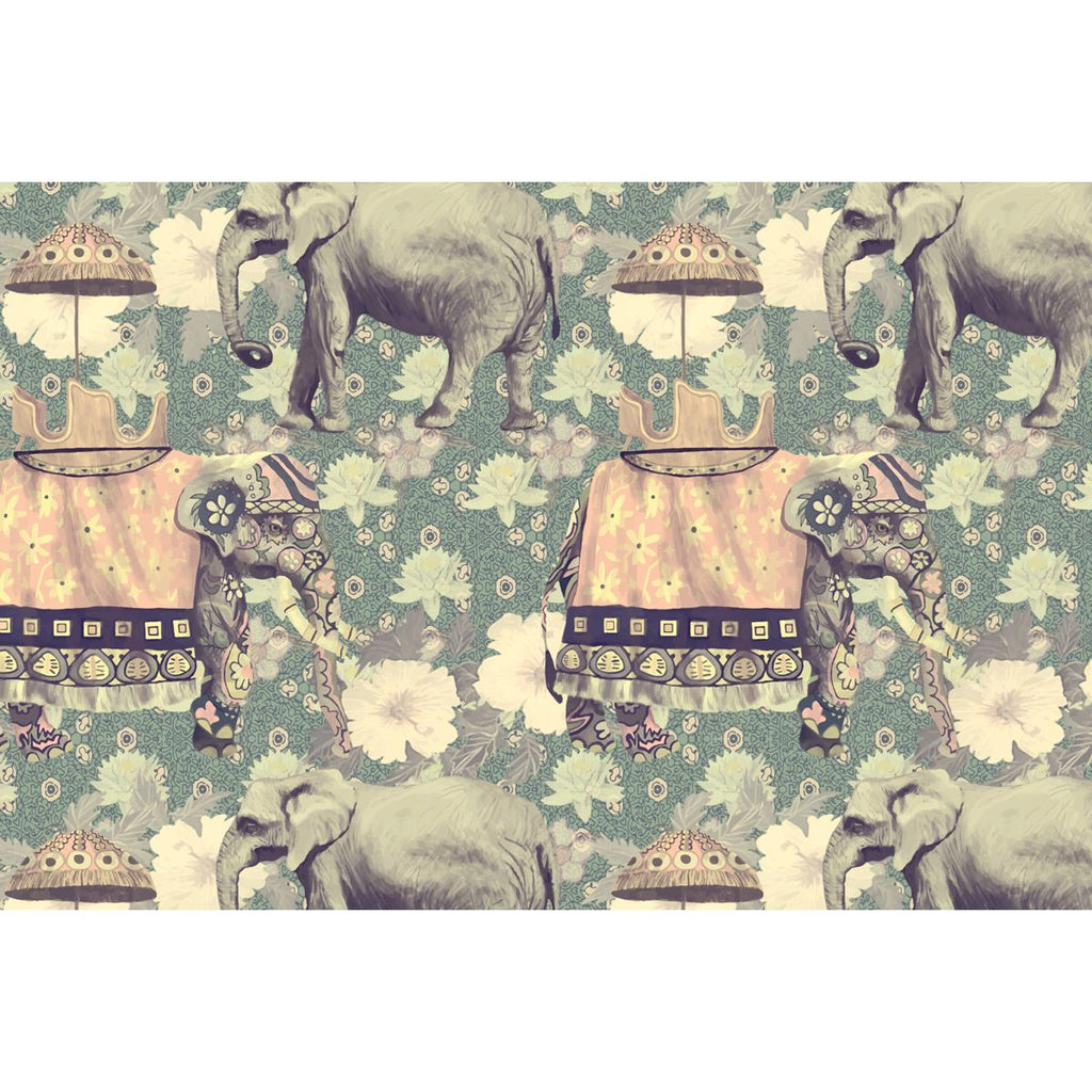 ArtzFolio Indian Elephants D3 Art & Craft Gift Wrapping Paper-Wrapping Papers-AZSAO38251529WRP_L-Image Code 5007630 Vishnu Image Folio Pvt Ltd, IC 5007630, ArtzFolio, Wrapping Papers, Animals, Traditional, Digital Art, indian, elephants, d3, art, craft, gift, wrapping, paper, vintage, style, seamless, pattern, hand, drawn, vector, wrapping paper, pretty wrapping paper, cute wrapping paper, packing paper, gift wrapping paper, bulk wrapping paper, best wrapping paper, funny wrapping paper, bulk gift wrap, gif