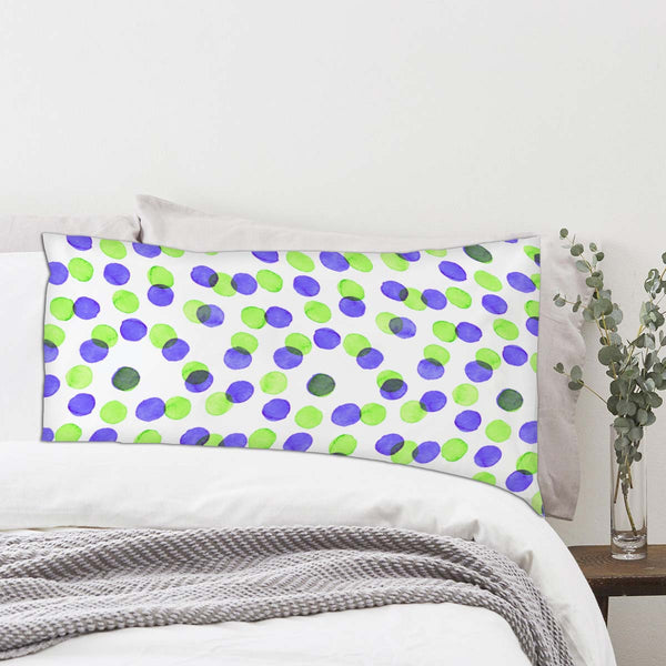 ArtzFolio Watercolor Dots D4 Pillow Cover Case-Pillow Cases-AZHFR40803577PIL_CV_L-Image Code 5007645 Vishnu Image Folio Pvt Ltd, IC 5007645, ArtzFolio, Pillow Cases, Abstract, Digital Art, watercolor, dots, d4, pillow, cover, cases, poly, cotton, fabric, seamless, hand, drawn, pattern, made, round, blue, green, isolated, over, white, pillow cover, pillow case cover, linen pillow cover, printed pillow cover, pillow for bedroom, living room pillow covers, standard pillow case covers, pitaara box, throw pillow