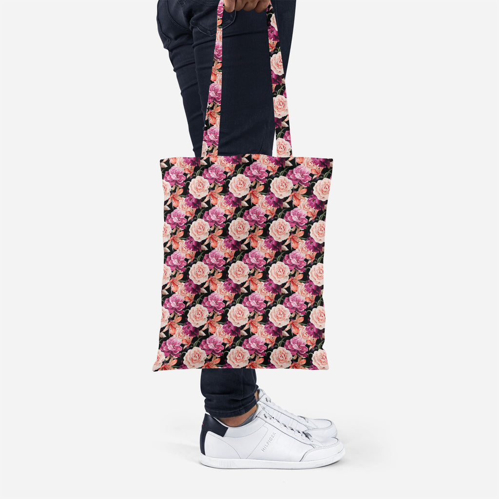 Pink floral handbag with brown handle and pocket png download - 3220*3548 -  Free Transparent Womens Handbag png Download. - CleanPNG / KissPNG